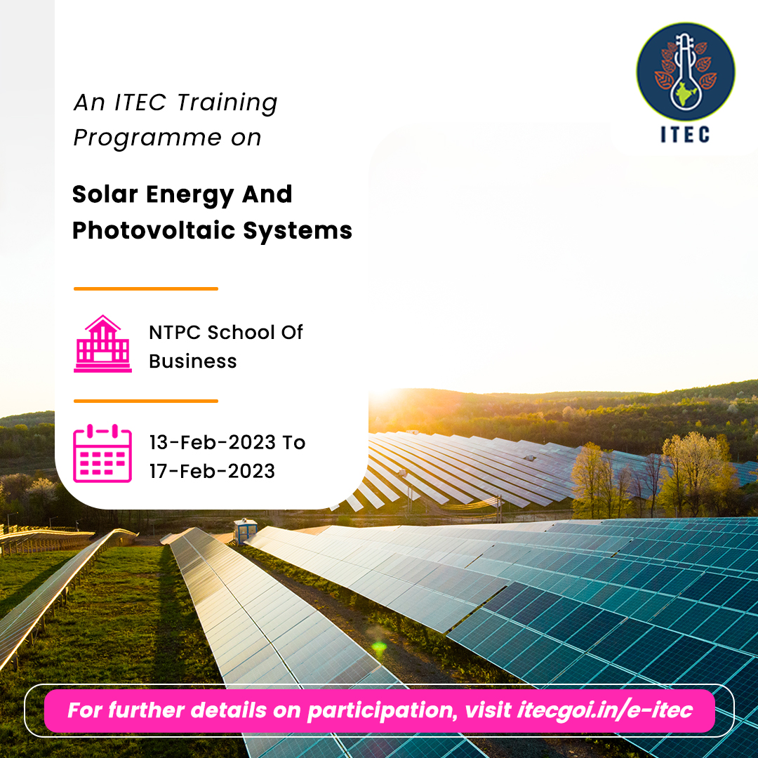 ITEC Indian Technical and Economic Cooperation